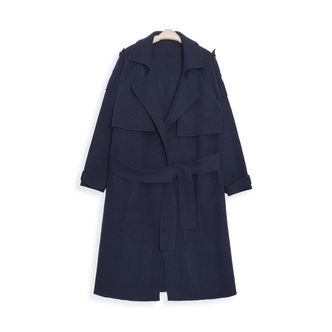 雅比那特惠【风衣大衣】秋冬时尚山羊绒风衣款大衣