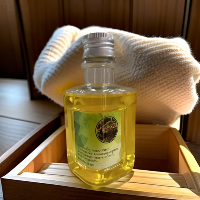泰国灵芝植物精油玫瑰花120ml身体补水家用持久留香香氛