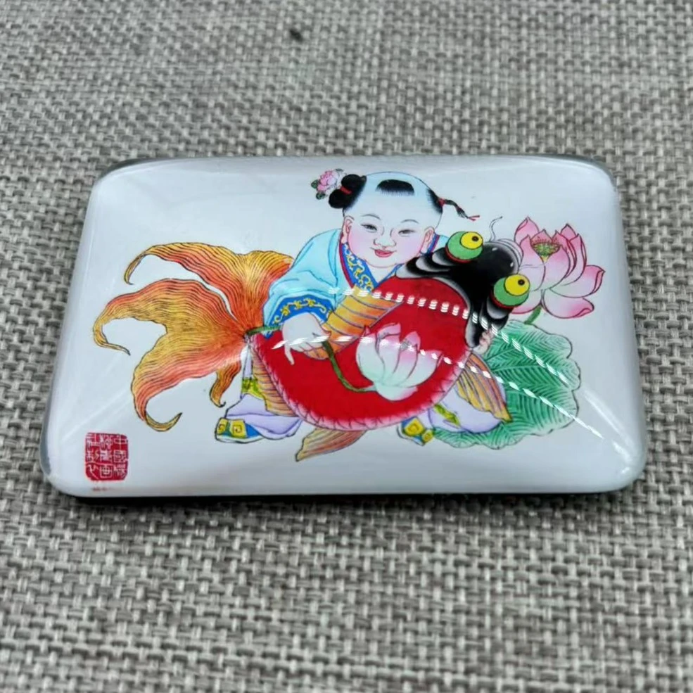 【年画冰箱贴】冰箱贴磁贴门贴加厚立体装饰创意喜庆乔迁摆件治愈