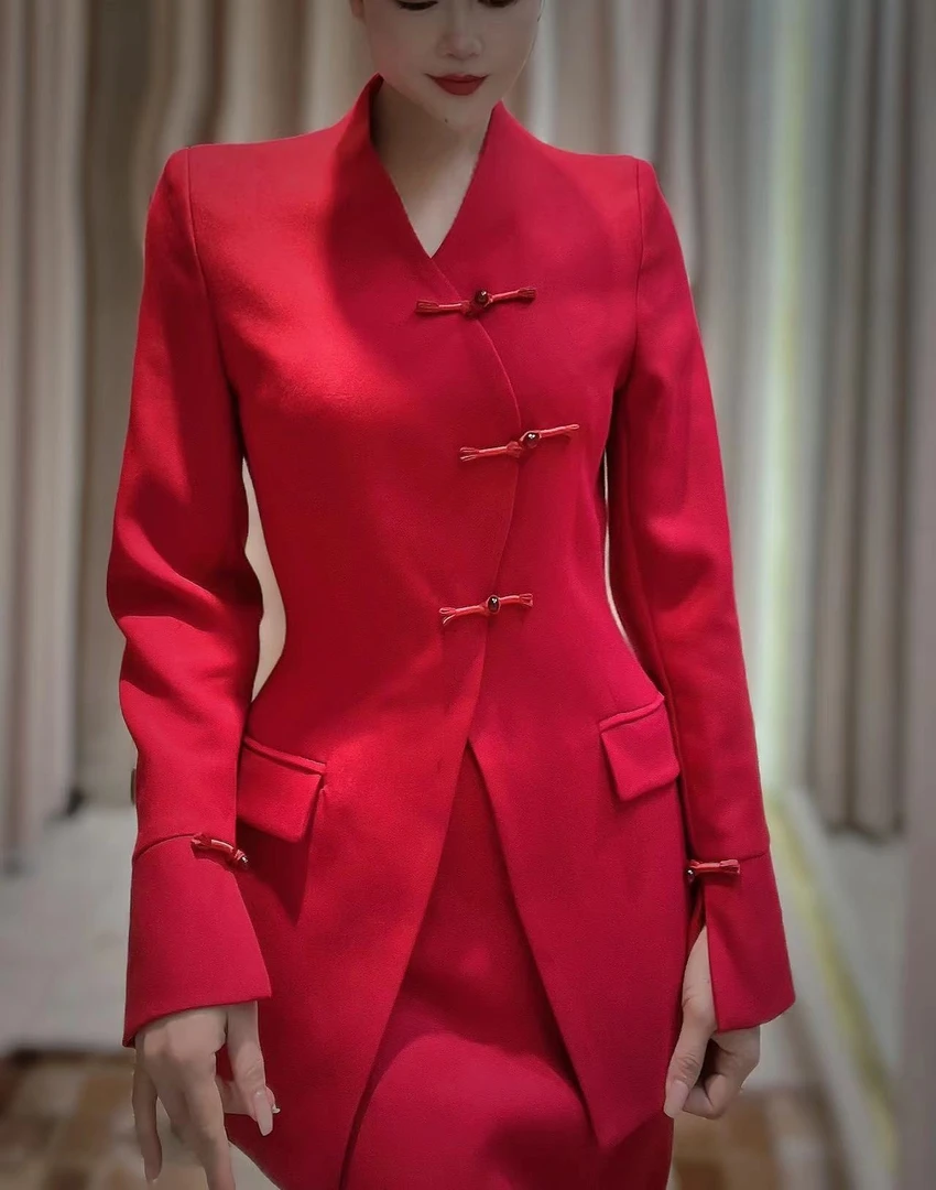 【U are U 国际】设计师款套装显瘦气质时尚轻奢秋冬女神长袖