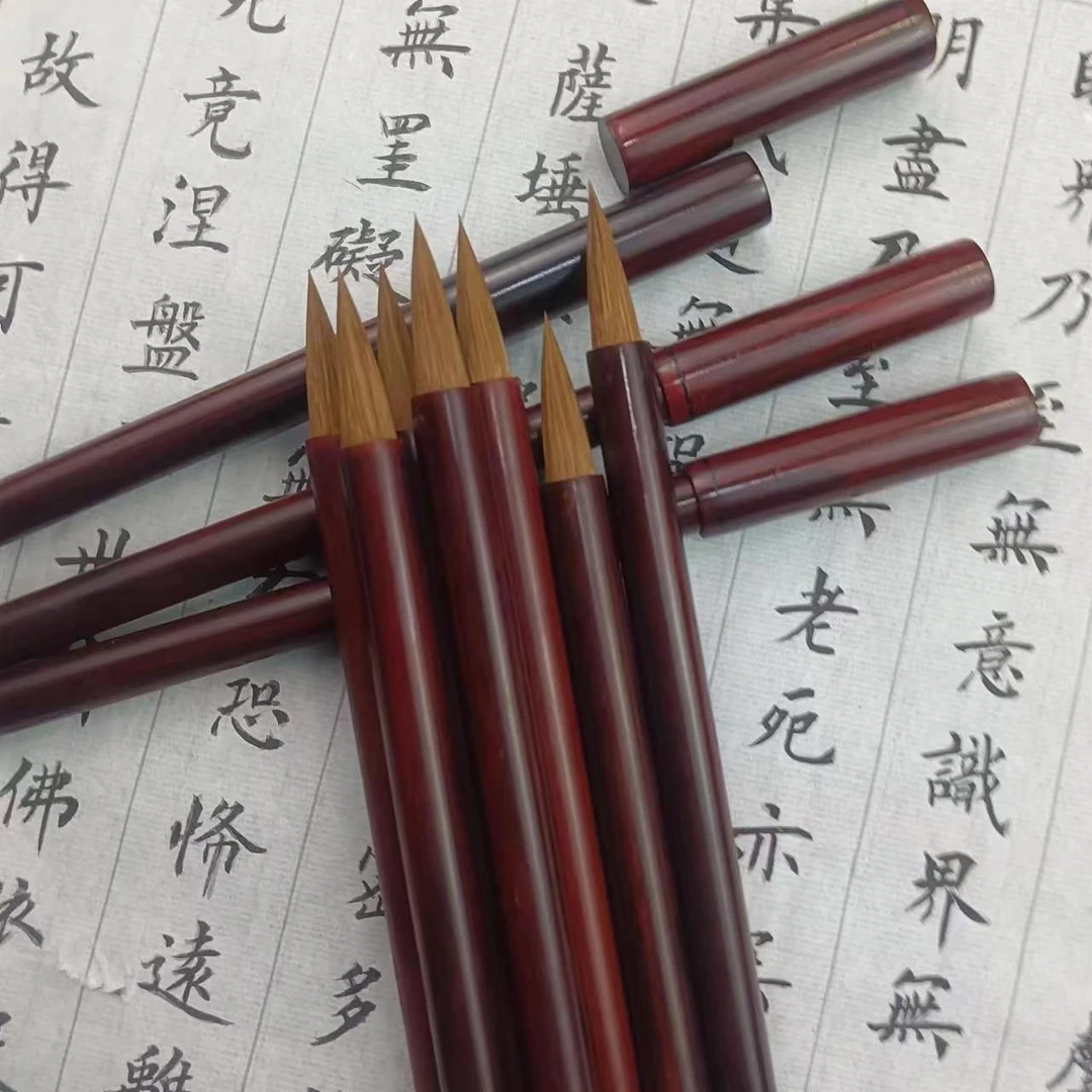 唐雀头口径0.8出锋2.5纯东北辽尾适合楷书行书画花鸟非遗大师亲制