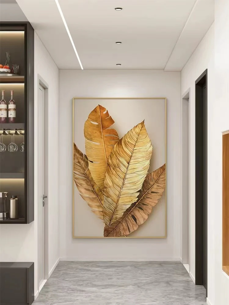 彩虹追月手工砂岩客厅玄关装饰画