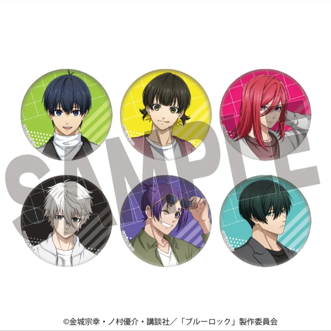 【蓝锁Round1吧唧】蓝色监狱xRound1联动徽章  盲盒代拆