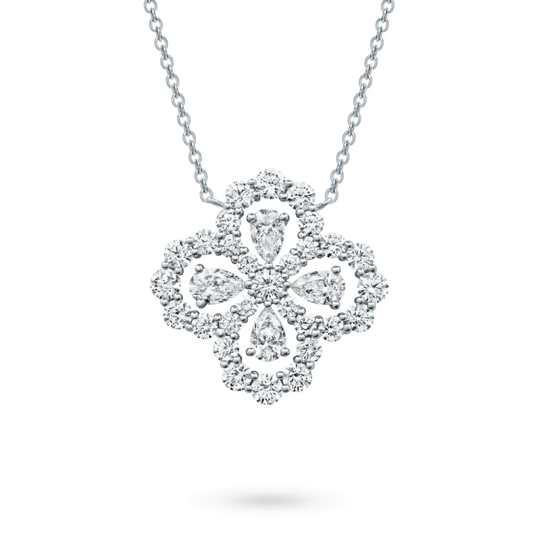 99新 Harry Winston/海瑞温斯顿 Loop系列 铂金大号项链