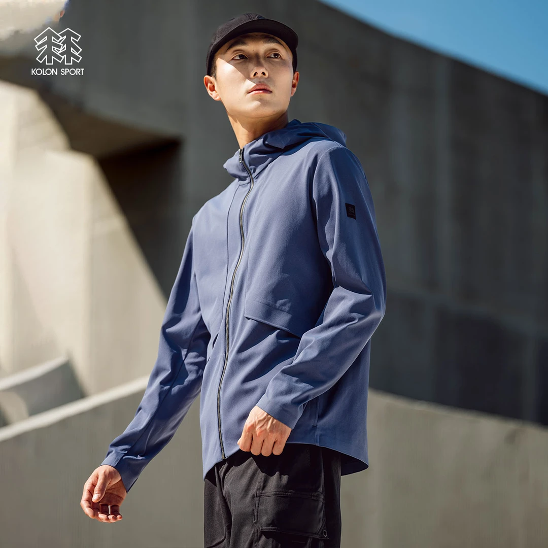 KOLON SPORT/可隆【SECO系列】可隆防晒衣男户外速干防晒抗菌外套