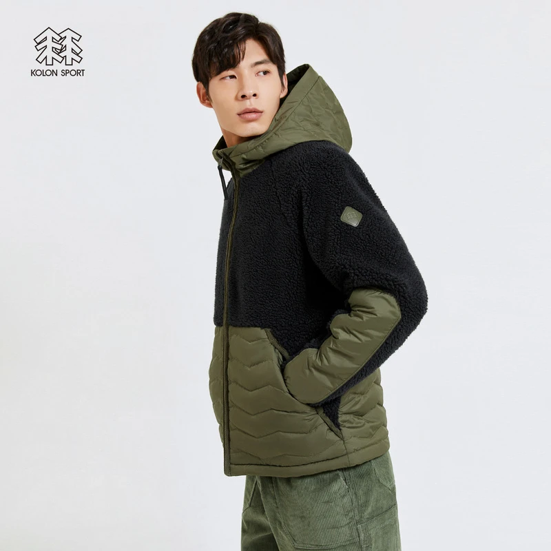 KOLON SPORT/可隆【露营系列】KOLONSPORT可隆抓绒夹克户外保暖外套