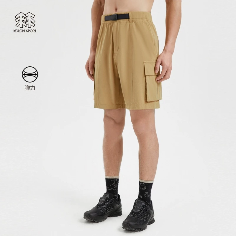 【露营系列】KOLON SPORT可隆运动短裤男款工装五分裤户外休闲裤