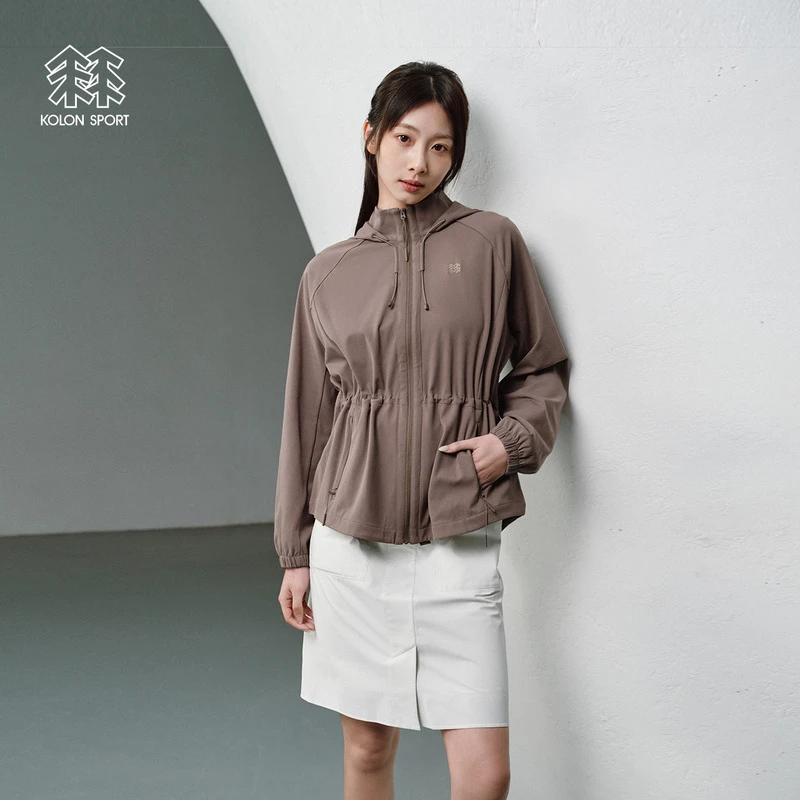 【SECO系列】KOLON SPORT可隆女子户外吸湿速干防晒针织夹克外套