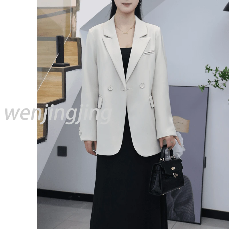 网红轻职高级感西装外套女韩版流行设计感宽松小西服上衣气质显瘦