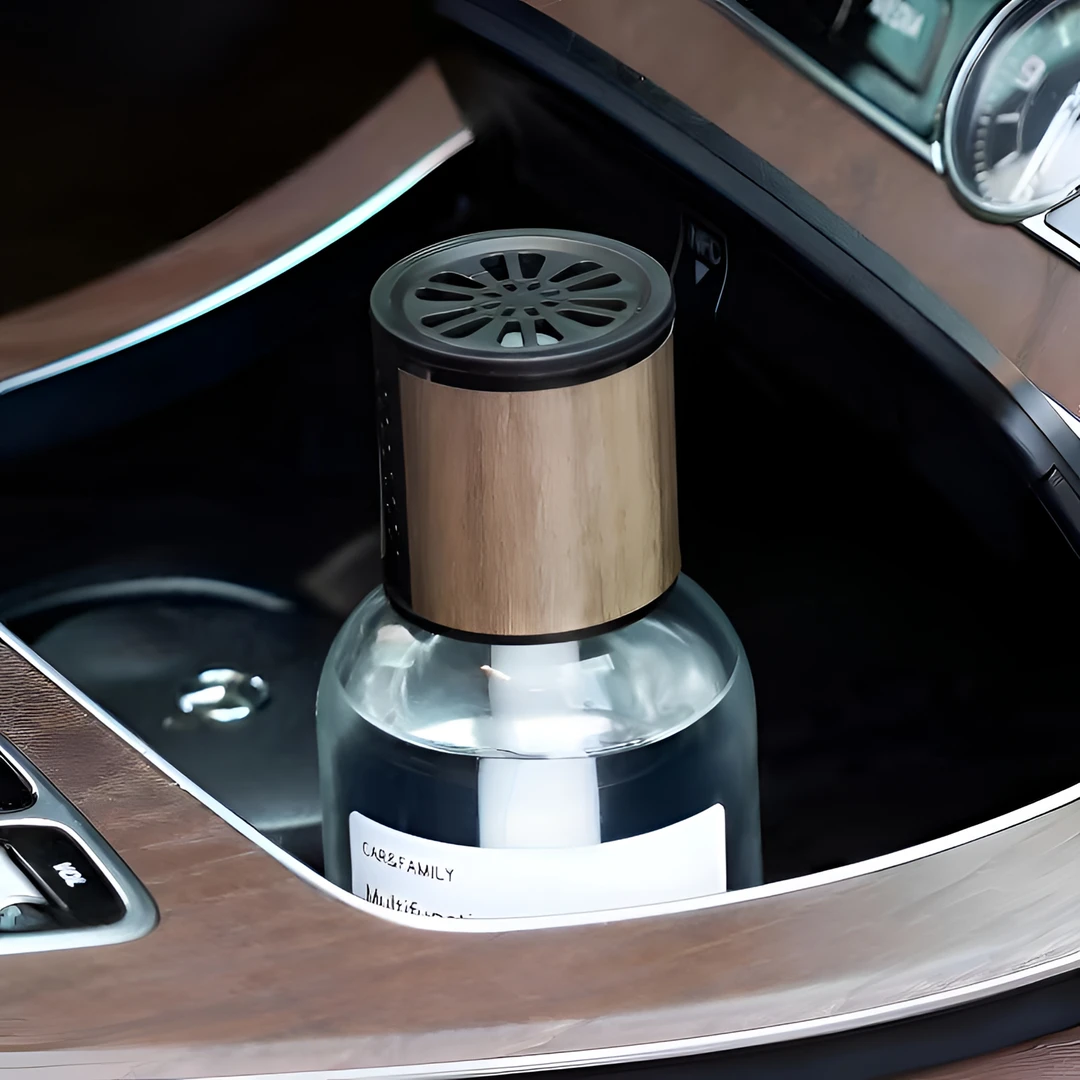 栀子花车载香水座式车内空气清新净化剂大容量2024车上用高级香氛