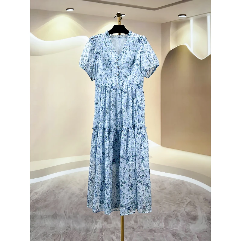 春夏新款时尚休闲连衣裙 伽4328H