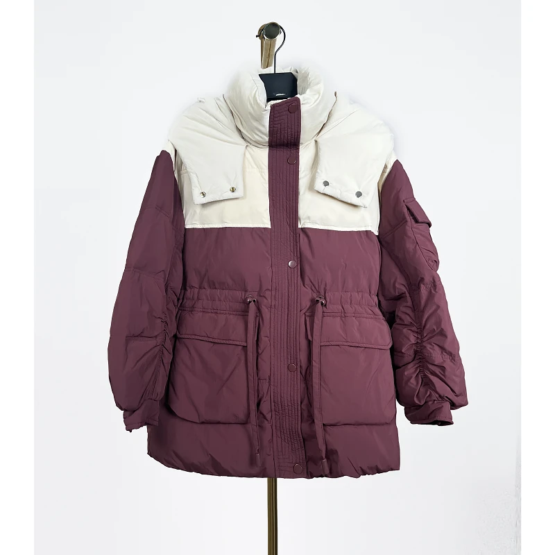 妈妈高端羽绒服秋冬新款台湾品牌外套 绮9221H