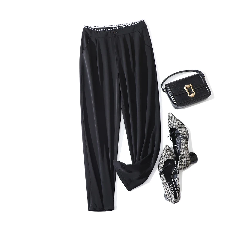 台湾品牌女装高端夏季新款时尚显瘦裤子 赫2633C