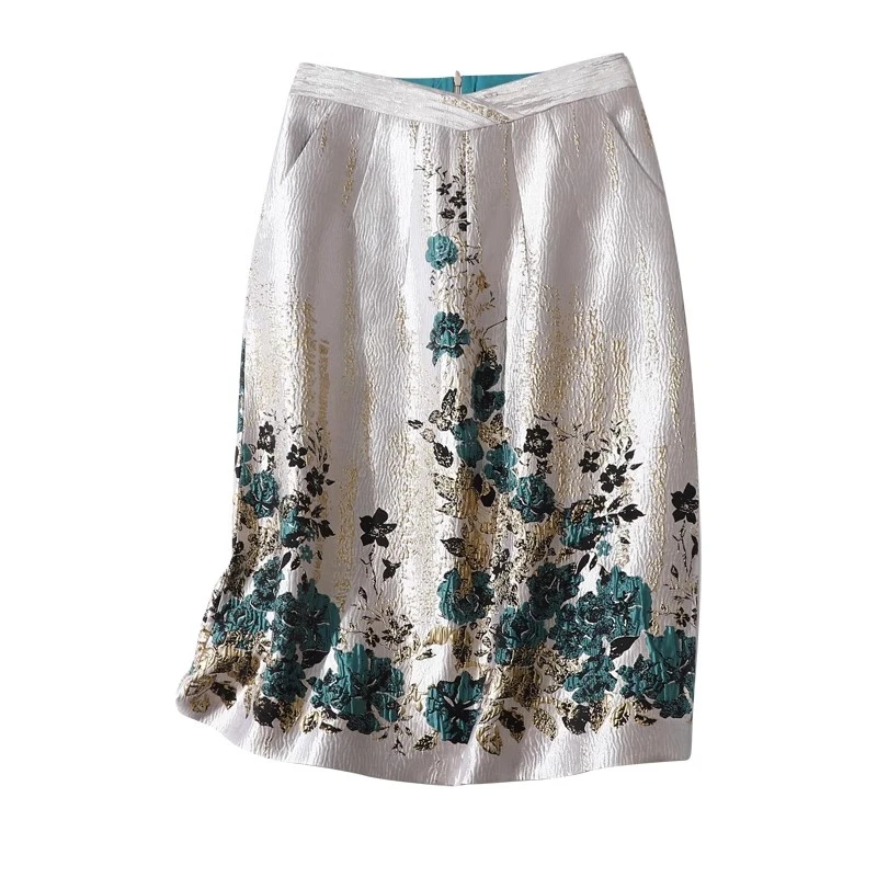 秋冬新款时尚优雅半身裙 伊5809B