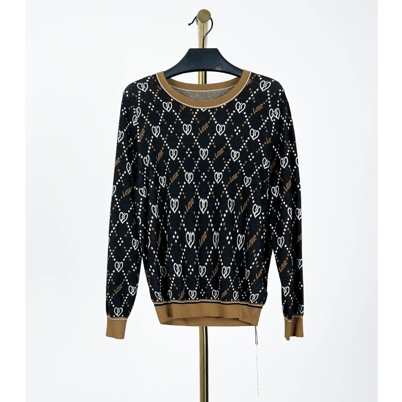 秋冬新款洋气时尚休闲百搭上衣 绮8217C