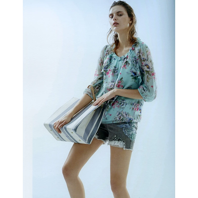 品牌折扣女装春夏时尚上衣 伊2827A