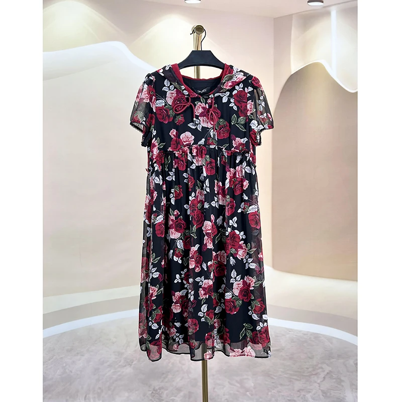 春夏新款时尚优雅连衣裙 赫6682P