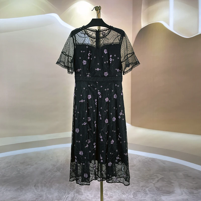 春夏新款时尚休闲连衣裙 萝1316E