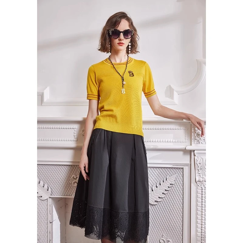 秋冬新款针织毛衣套头修身显瘦打底上衣 赫 3151A