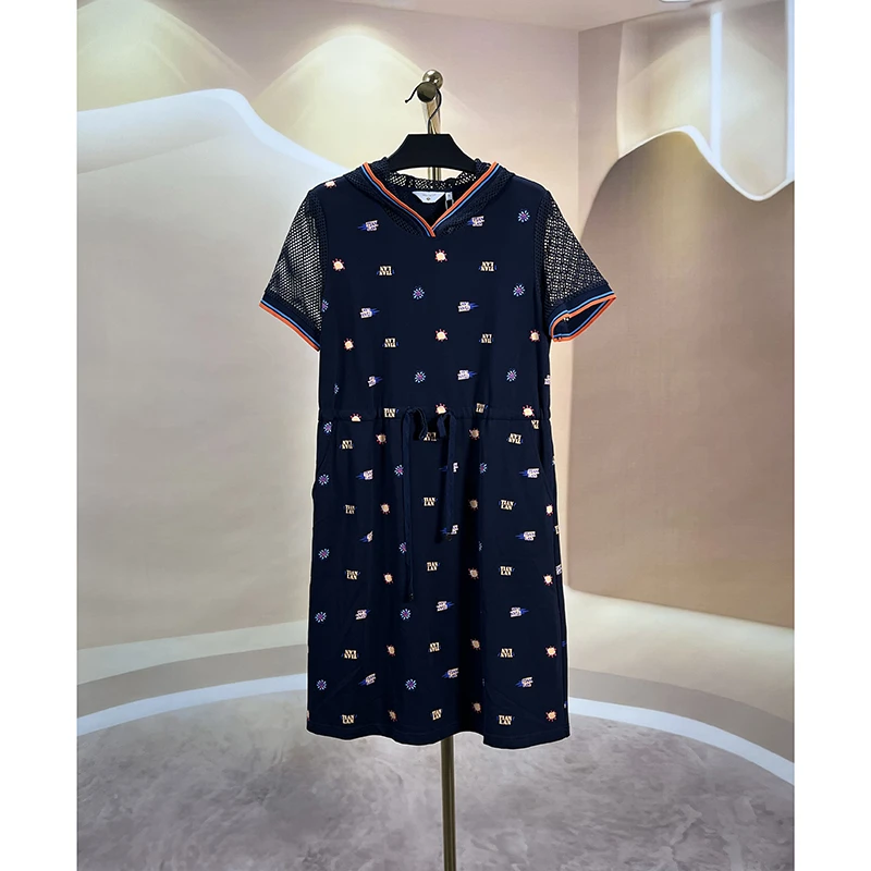 春夏新款时尚气质优雅连衣裙 若2281H