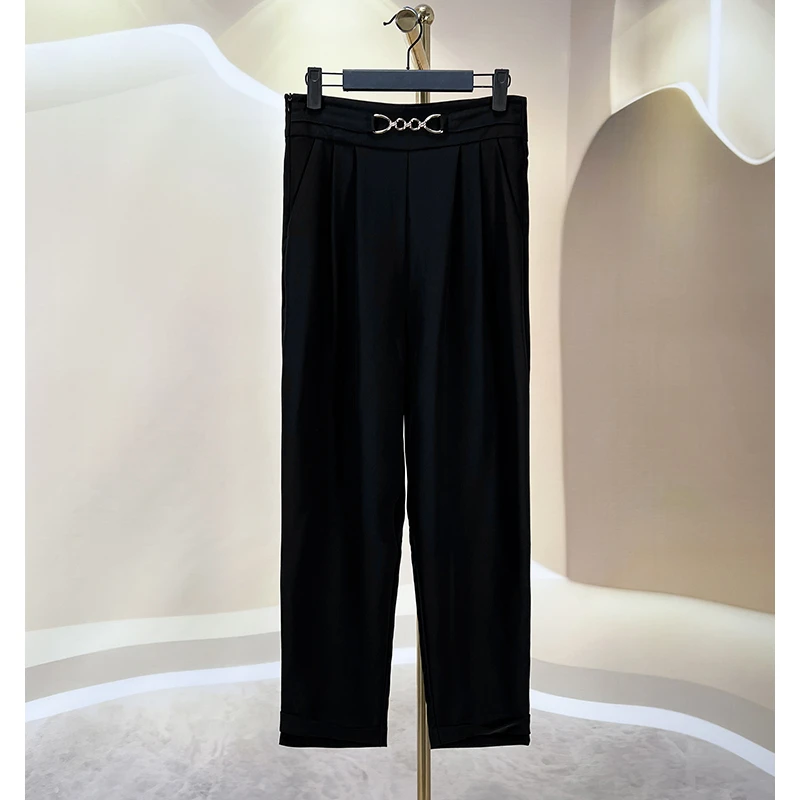 台湾品牌女装休闲裤女新款夏季薄款气质 伽4843C