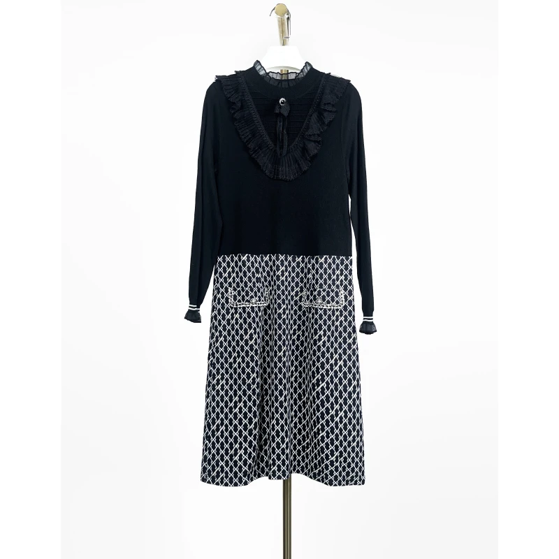 秋冬新款时尚连衣裙 若3279H