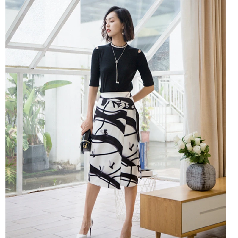 秋冬新款时尚休闲半身裙 乐1217B