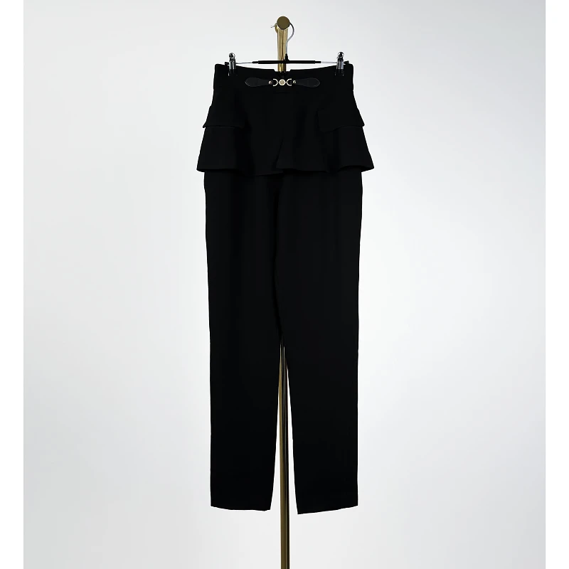 秋冬新款洋气时尚休闲百搭裤子 欧1645X