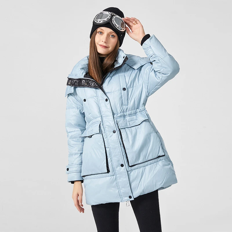 【群飞专属】线下2299！女士90绒羽绒服.6410