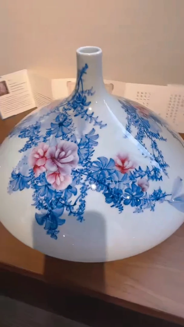 【闪购商品】摆件景德镇陶瓷青花斗彩