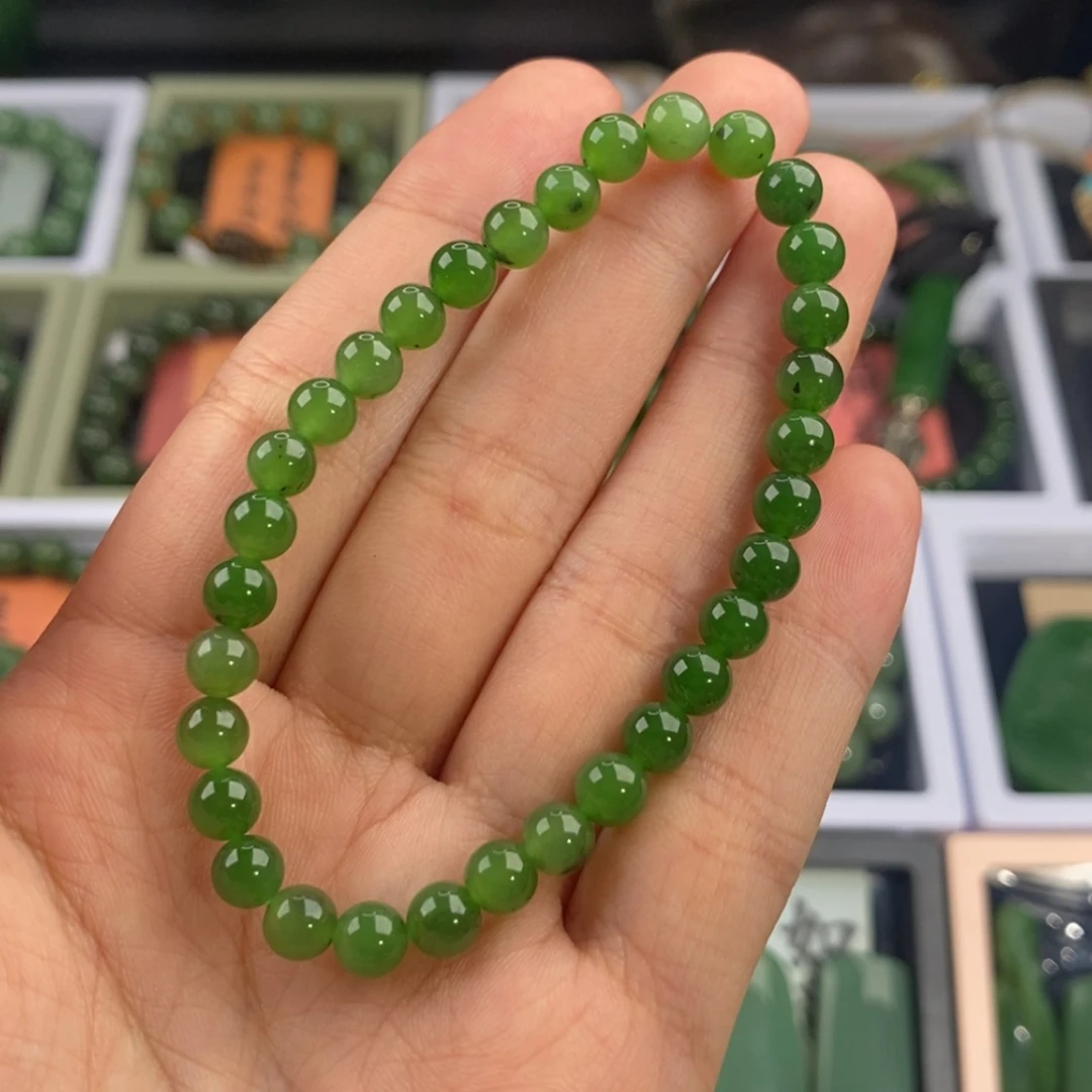【闪购商品】和田玉（碧玉）手链未镶嵌
