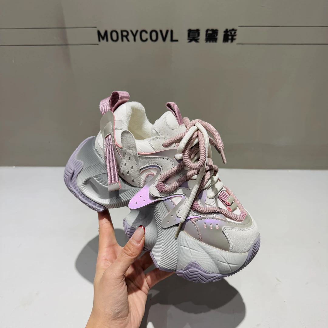 2025新款老爹鞋时尚运动休闲鞋百搭潮鞋厚底老爹鞋~ins女款6625