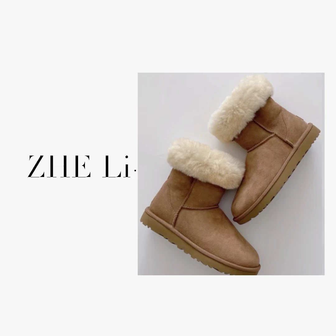 od’here 雪地靴定制百搭经典中筒