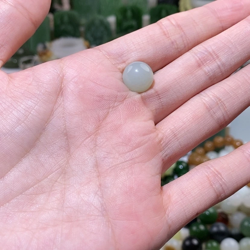 【闪购商品】和田玉单珠未镶嵌且末蓝12