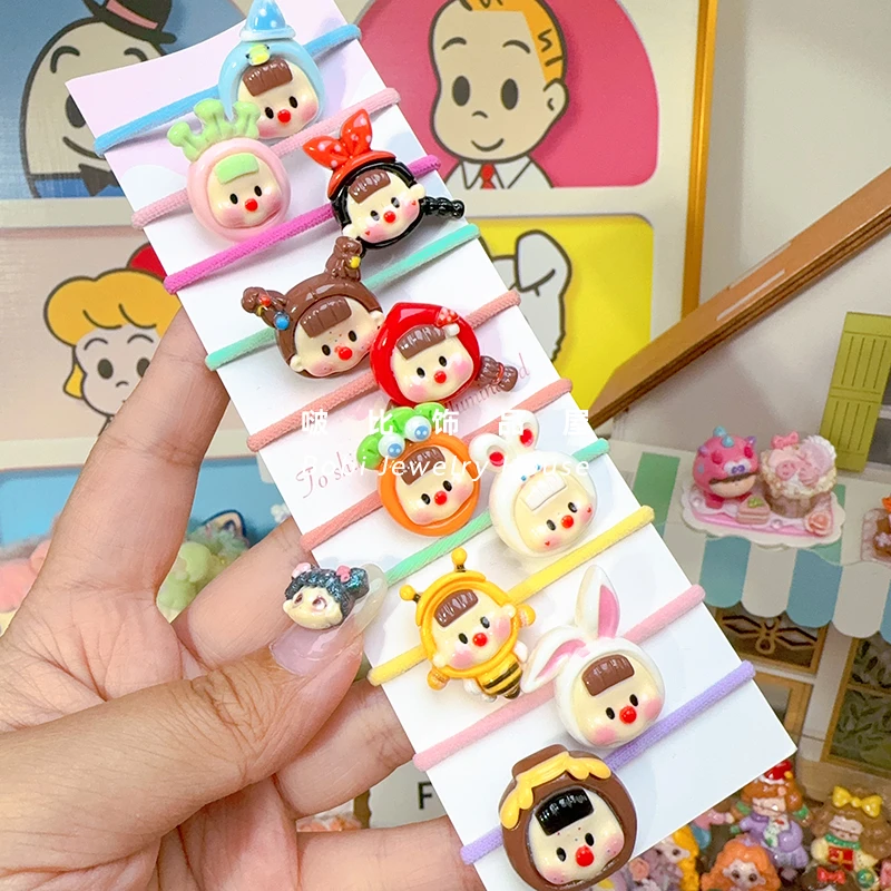 【萌萌哒小多妹宝宝发绳10件套】可爱宝宝甜美公主不伤发发绳