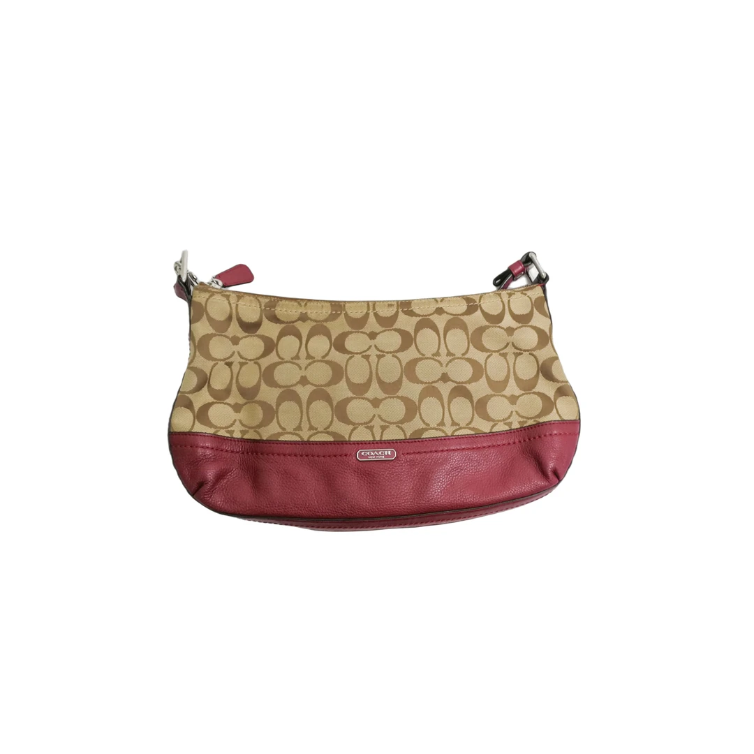 95新 COACH/蔻驰 Coach 红边斜挎包 23121602