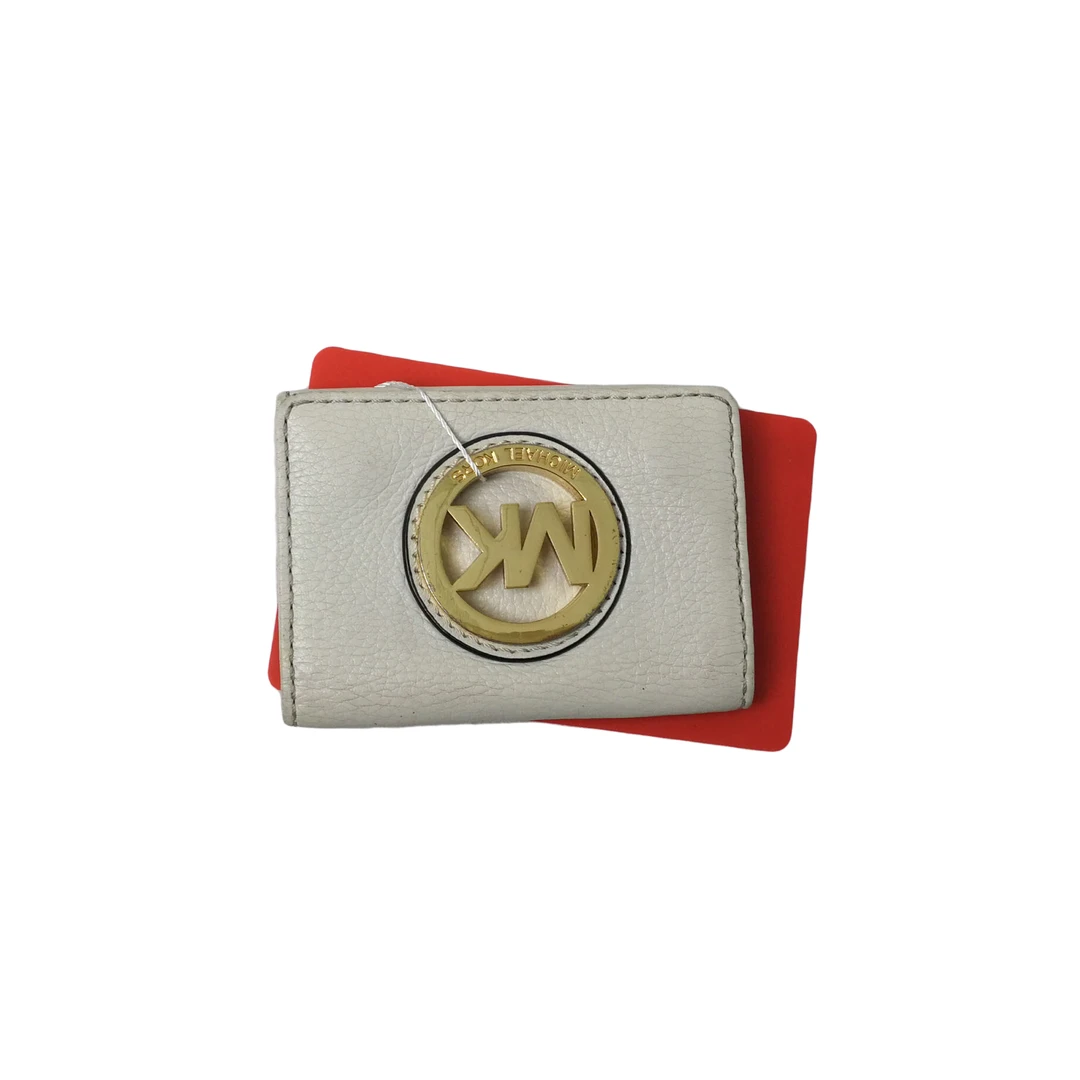 95新 MICHAELKORS/迈克高仕 白钱包 24010412