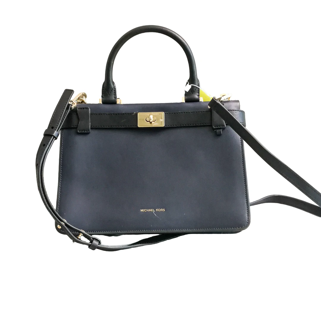 95新 MICHAEL KORS/迈克高仕 黑色斜挎包 102310