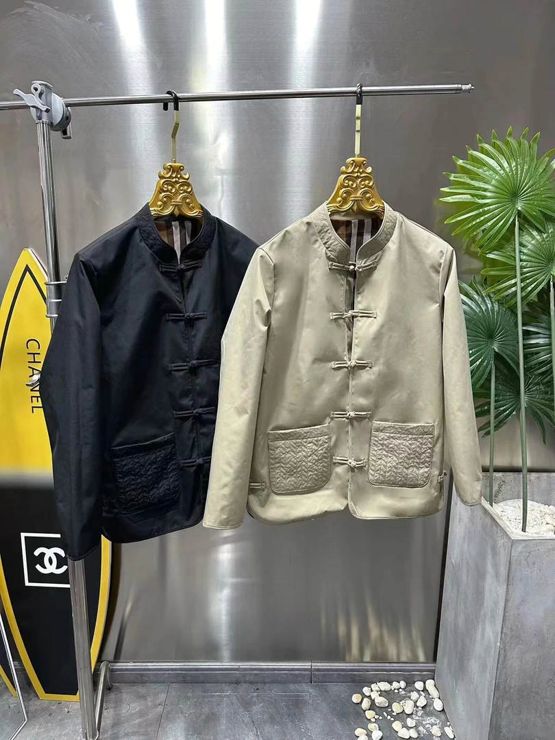 DYP春秋款中式盘扣复古减龄休闲男士夹克外套