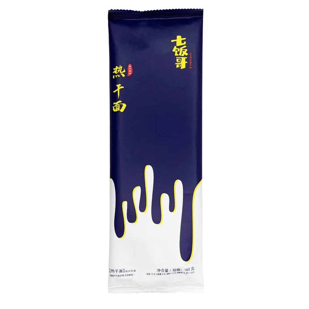 七饭哥经典原味热干面165g*12包，送萝卜干小菜24包