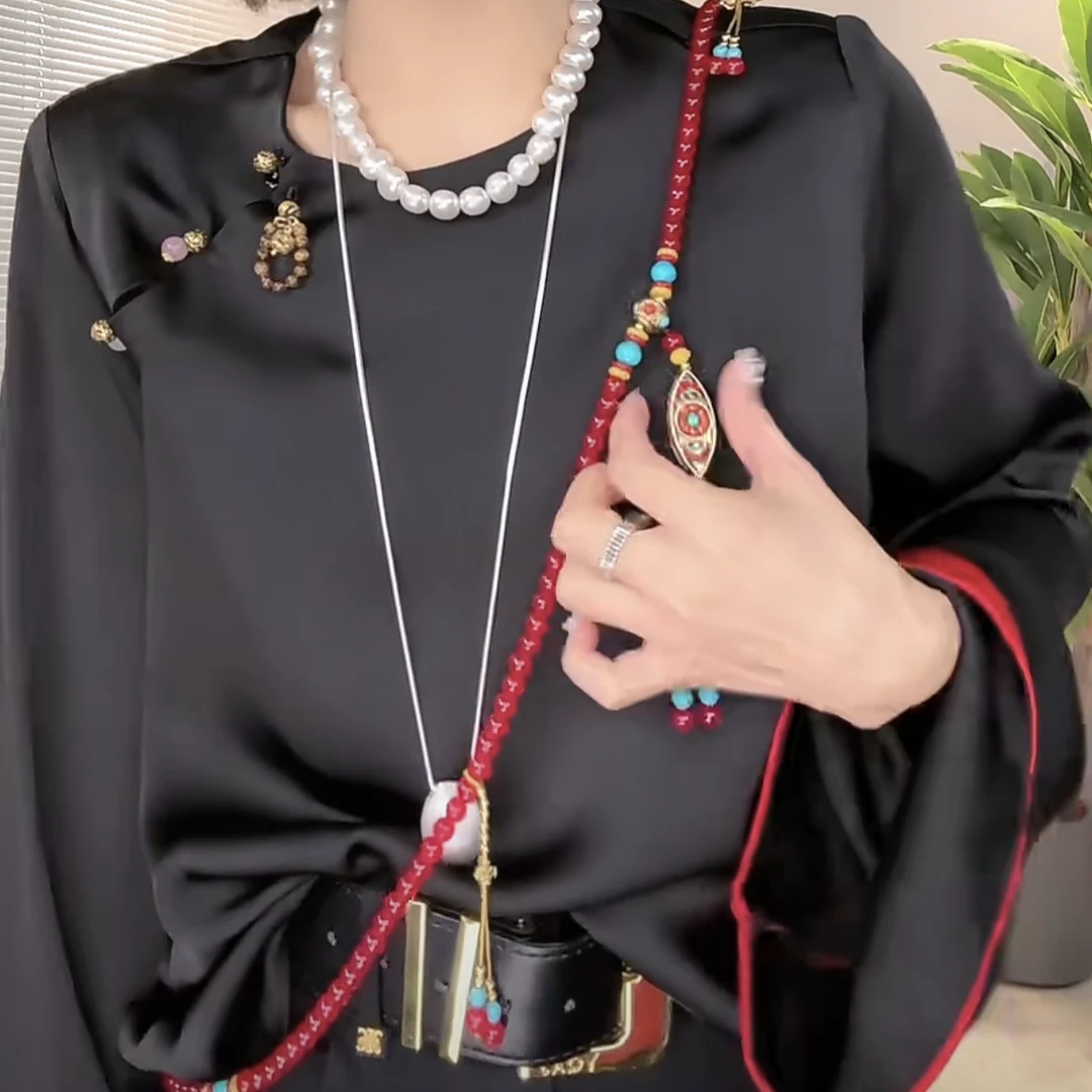 合金项链 时尚国风搭配百搭轻奢气质项链