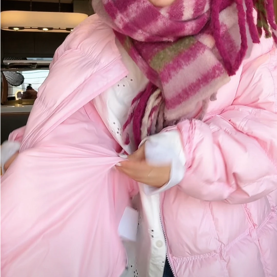 秋冬百搭韩版双面保暖围巾