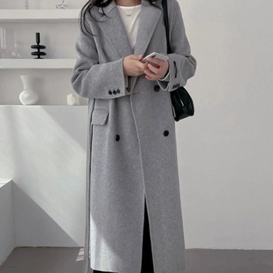 毛尼休闲秋冬季中长款（非图片款）