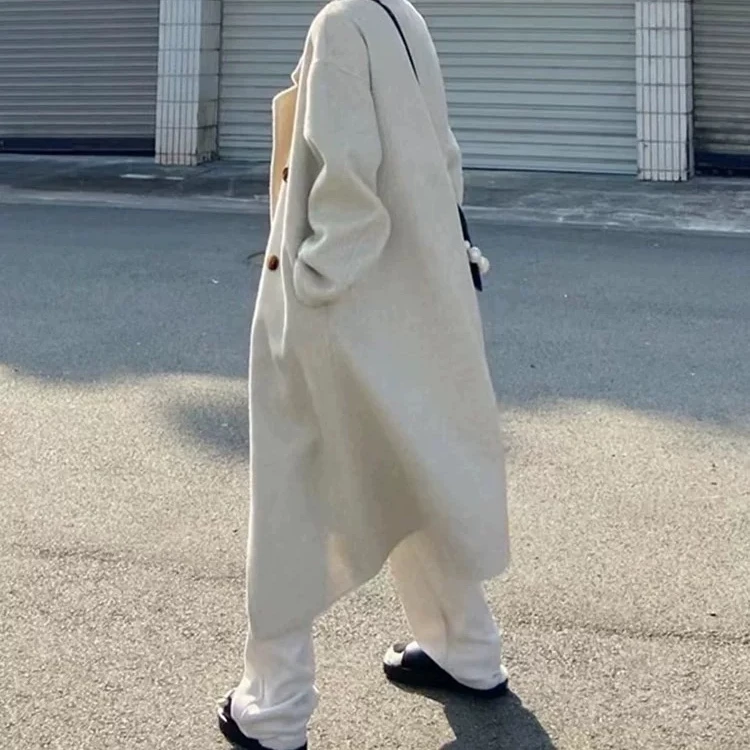 毛尼秋冬百搭休闲中长款（非图片款）