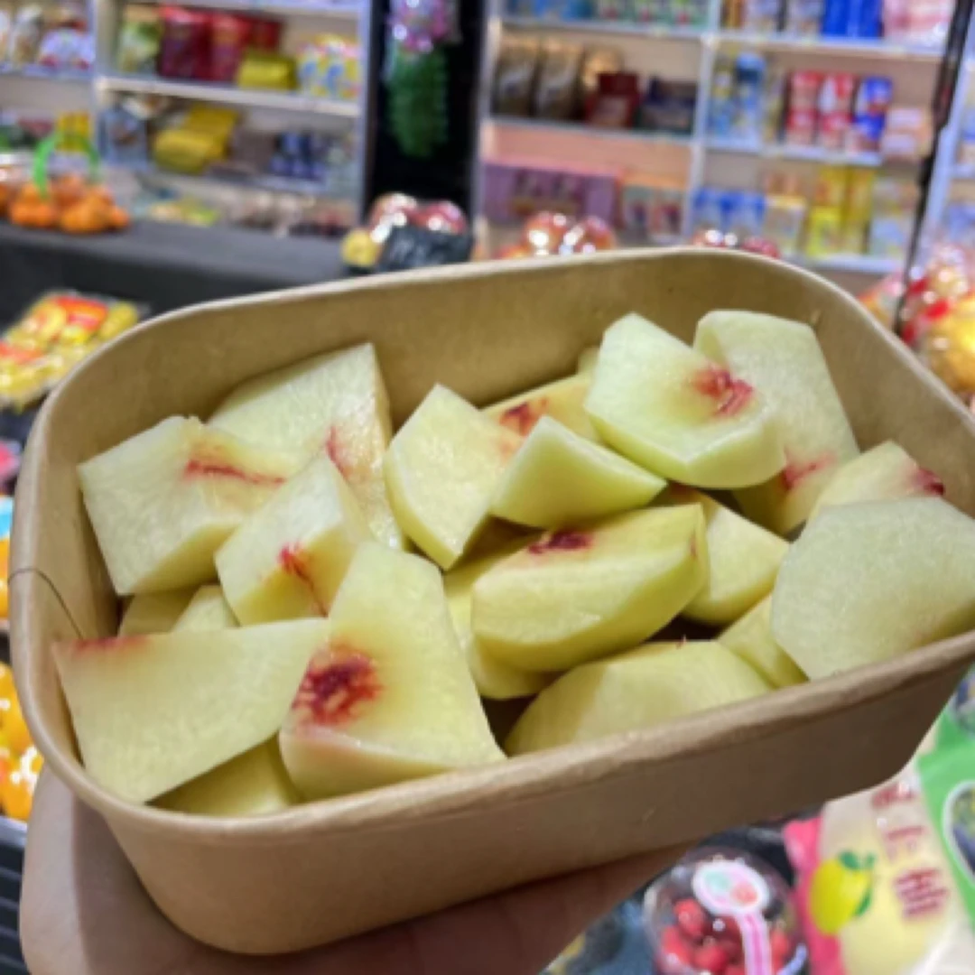 金秋蜜桃果切300克