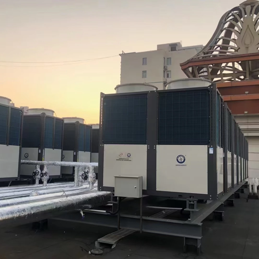 纽恩泰商用空气能集中供暖压缩机热泵