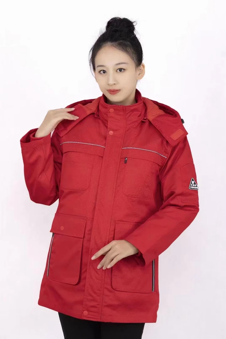 冬季工作服加厚棉衣防静电活里活面可拆卸内胆汽修工厂保暖防寒