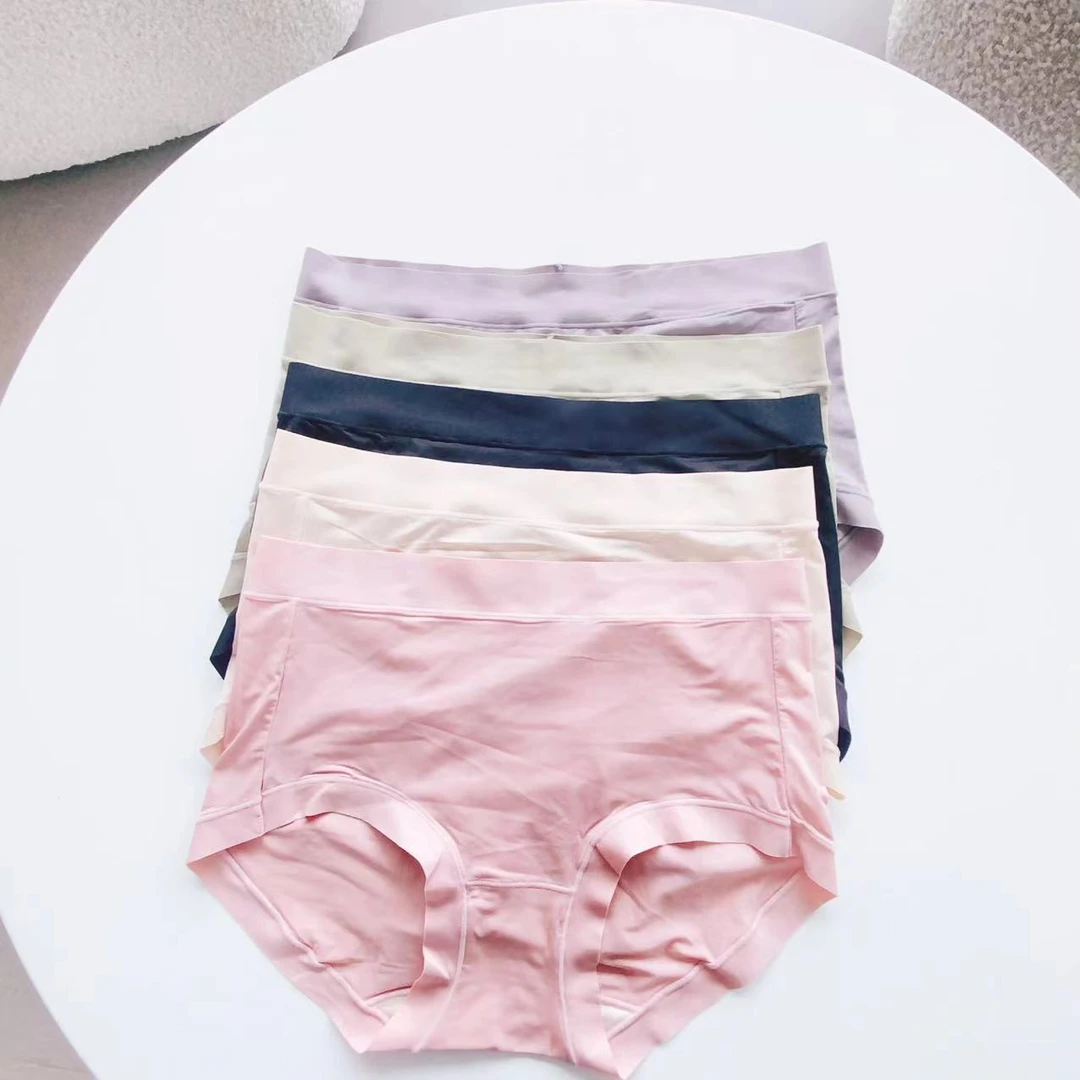 6603 女士内裤性感透气中腰内裤舒适亲肤