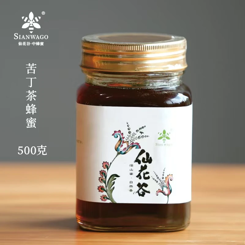 【仙花谷】苦丁茶蜂蜜中蜂 500克一瓶