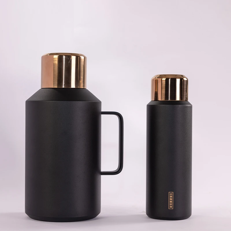 【迈丰】小钢炮温显保温杯316不锈钢白茶焖茶壶茶水分离焖保温壶